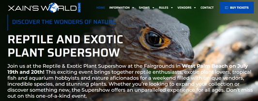 Xain's World: Reptile and exotic plant supershow